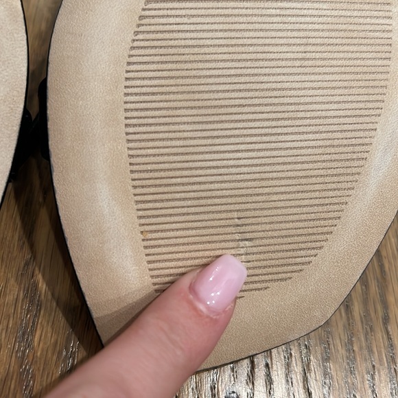 NWT Stuart Weitzman Leather Sandals- Ellsie 100 Black - Picture 8 of 8